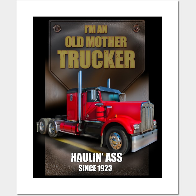 Kenworth Classic Truck Wall Art by hardtbonez